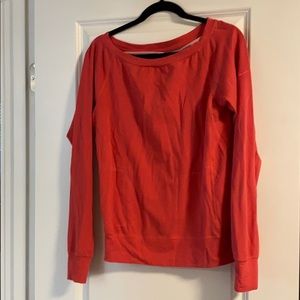 Nike long sleeve melon red